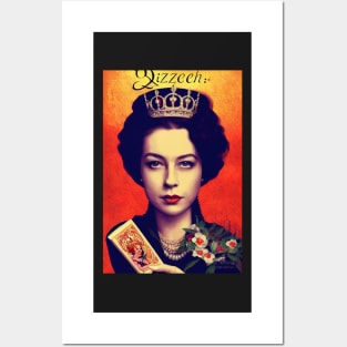 Queen Elizabeth II the women who was dealt the card of queen Posters and Art